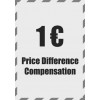 1€ Price Difference Compensation