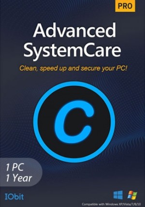 iObit Advanced SystemCare 18 Pro - 1 PC 1 Year