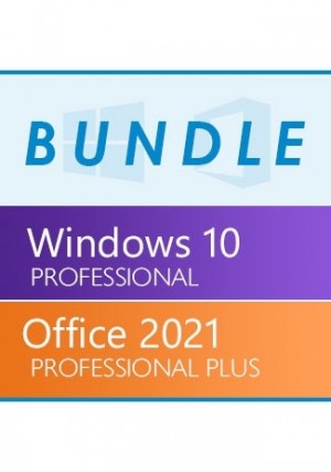 MS Windows 10 Pro + Office 2021 Pro Plus- Special Bundle