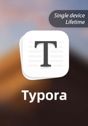 Typora - 1 Device/Lifetime