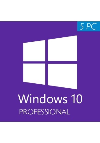 Windows 10 Professional - 5 PCs