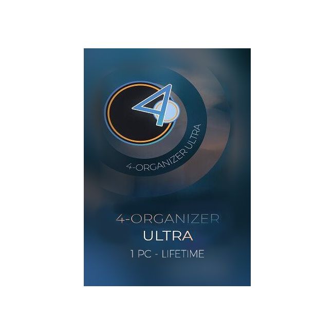 4-Organizer Ultra - 1 PC/ Lifetime