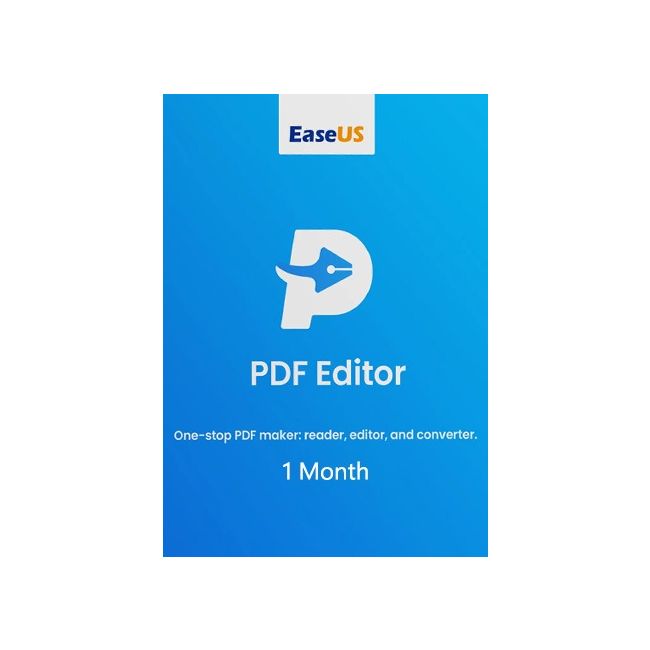 EaseUS PDF Editor - 1 Month Subscription