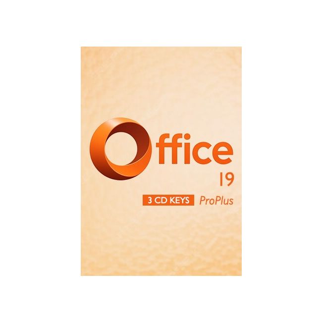 Office 2019 Pro Plus - 3 Keys Pack