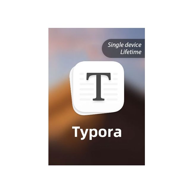 Typora - 1 Device/Lifetime